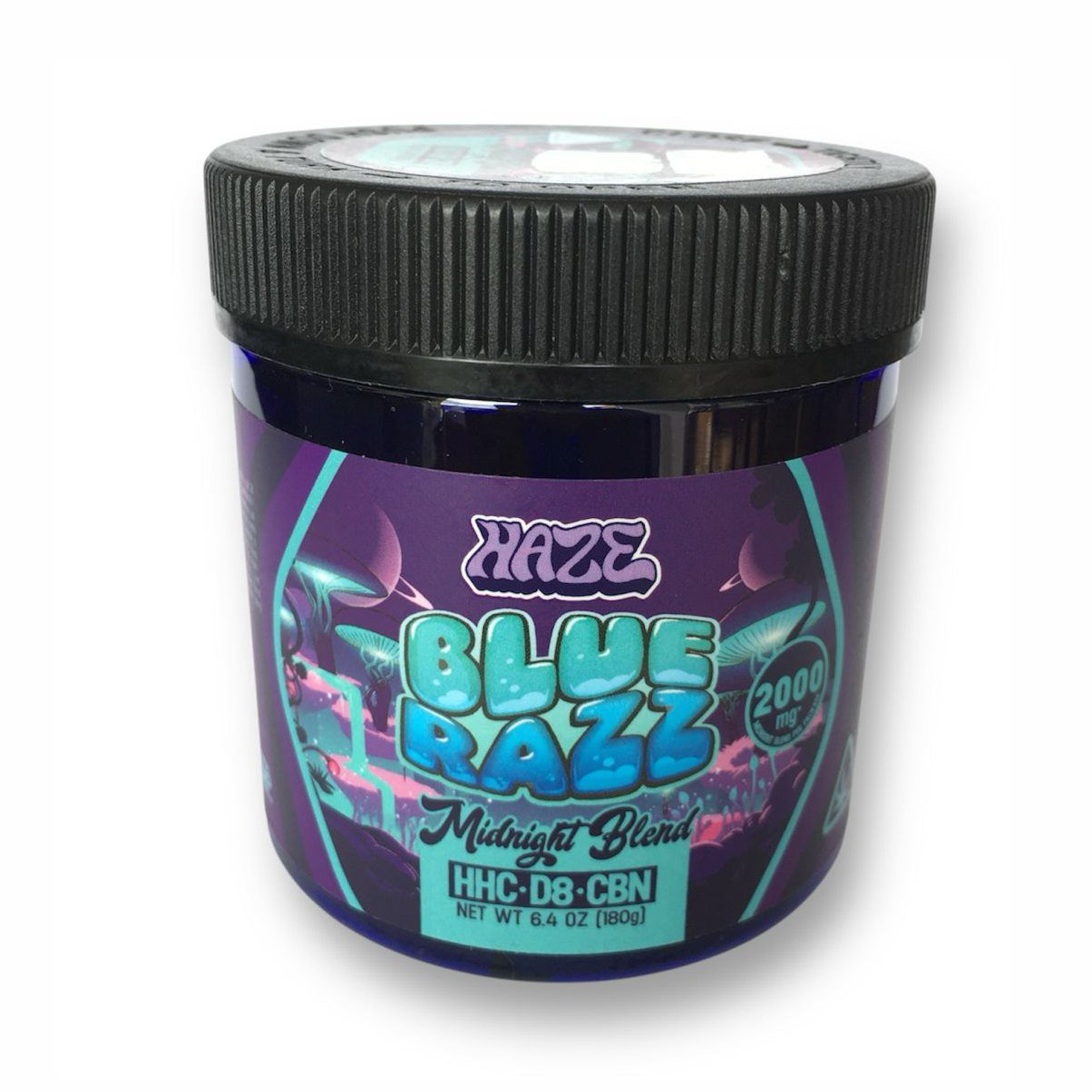 Gomitas Haze Midnight Blend 2000mg (Índica)